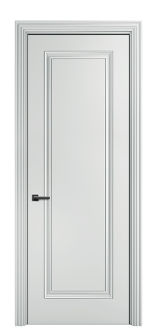Дверь межкомнатная Турин 1 Цвет Облачный Покрытие ЭМАЛИ Эмаль Наличник  ML 85 Цена 65843