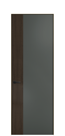 Дверь межкомнатная Дуэт 19 Цвет Пихтовый Покрытие ЭМАЛИ Эмаль Наличник Скрытый короб золото Цена 56877
