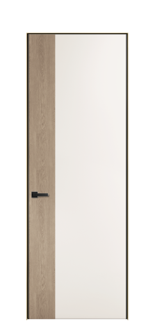 Дверь межкомнатная Дуэт 19 Цвет Молочный Покрытие ЭМАЛИ Эмаль Наличник Скрытый короб золото Цена 55213