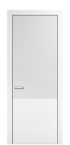 Дверь межкомнатная Бриз 5 Цвет Белый Покрытие ЭМАЛИ Эмаль Наличник  Q 90 Цена 62753